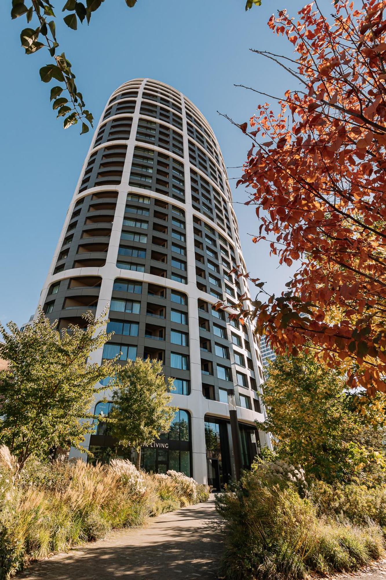 Skau Blue Residence In Sky Park 21 Floor 2 Tower Panoramic View Free Parking Bratislava Exteriér fotografie